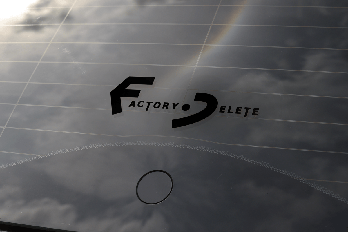 Factory Delete Transfer Sticker