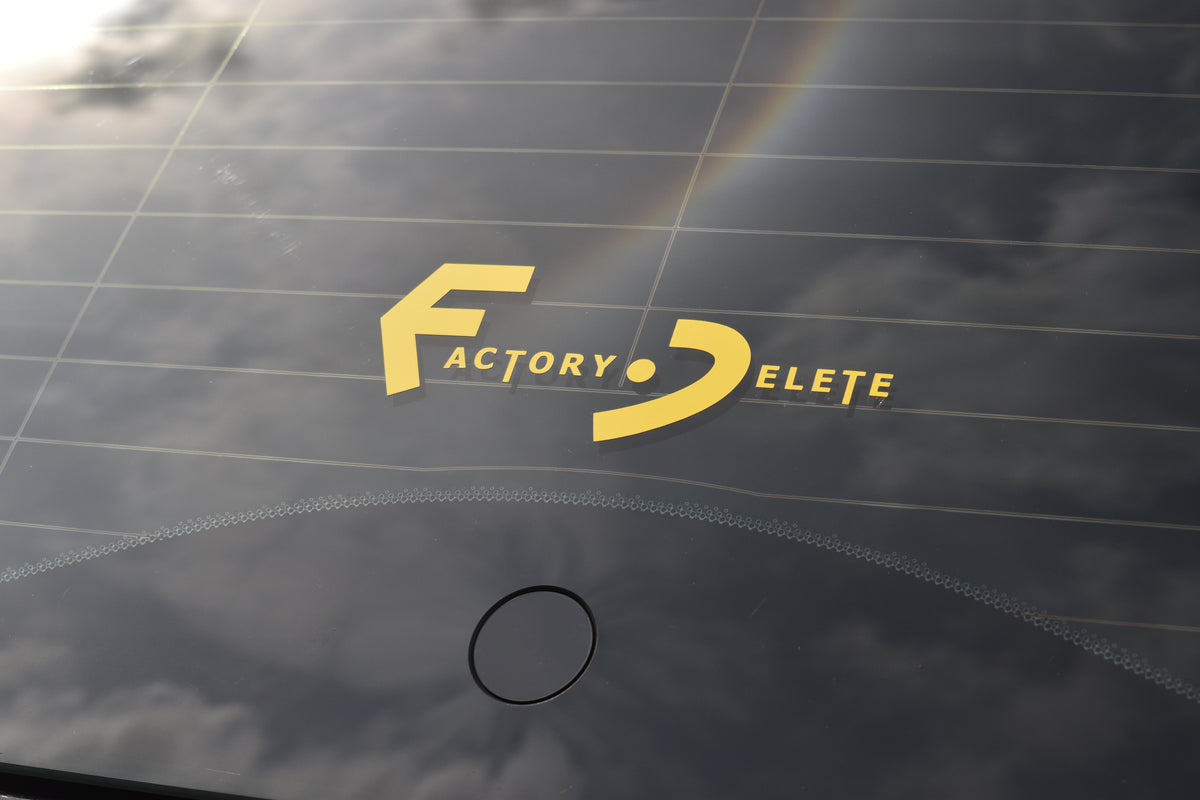 Factory Delete Transfer Sticker