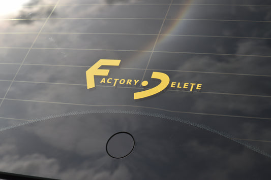 Factory Delete Transfer Sticker